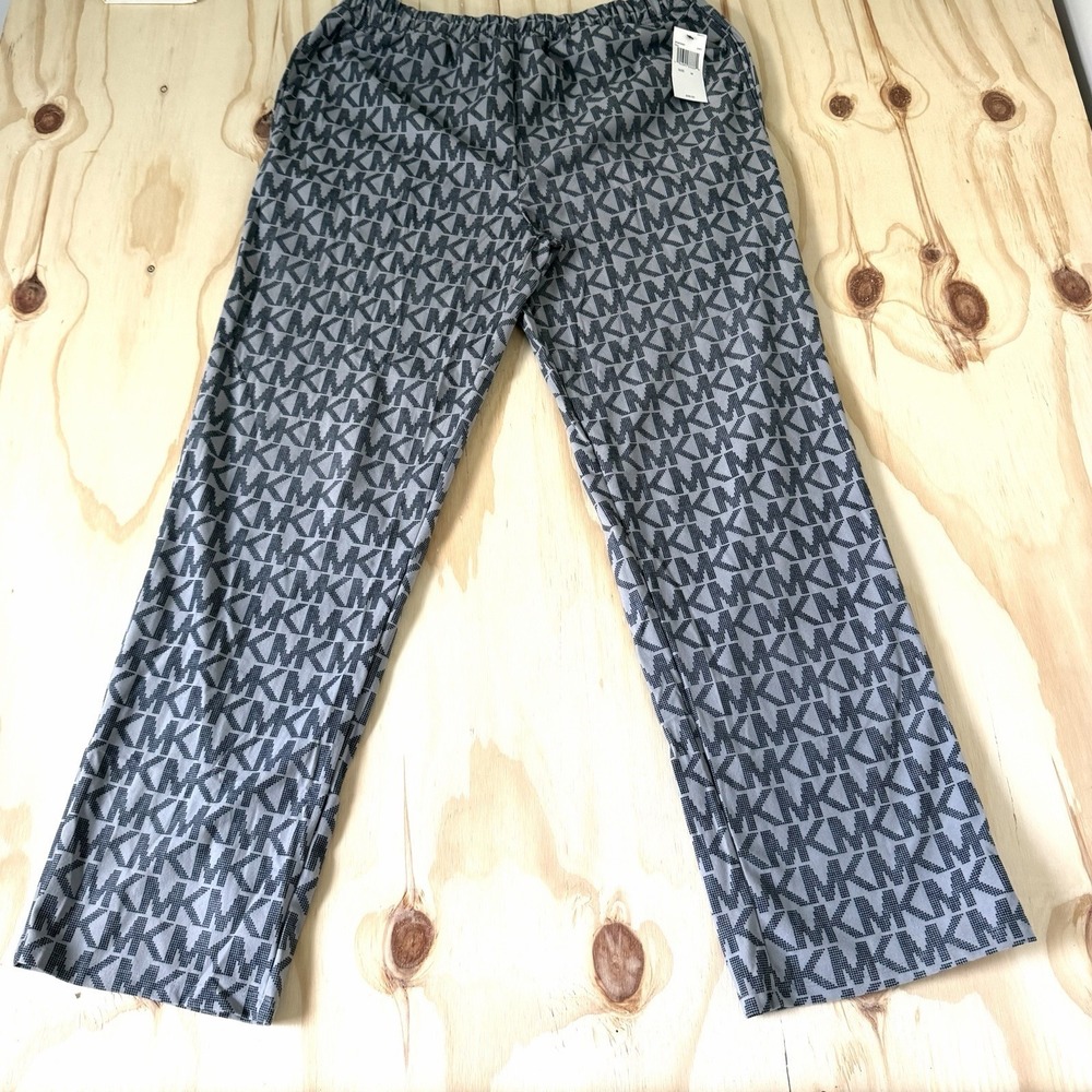 Michael Kors Gray Pajama Pants Mens Medium